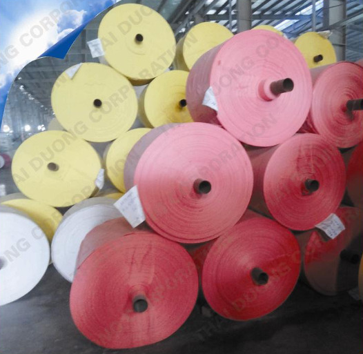 Woven PP roll fabric