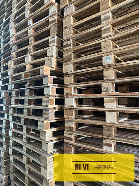 4-way wooden pallets