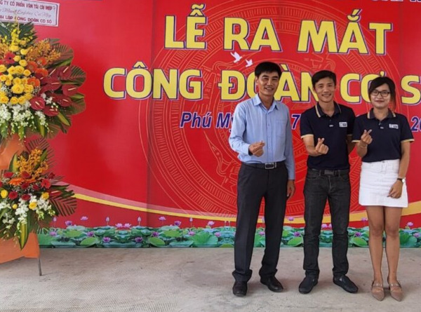 Launching ceremony of the grassroots trade union