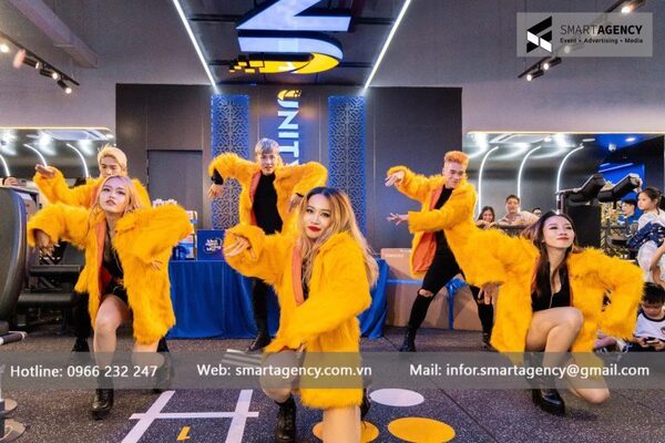 Dance troupe booking