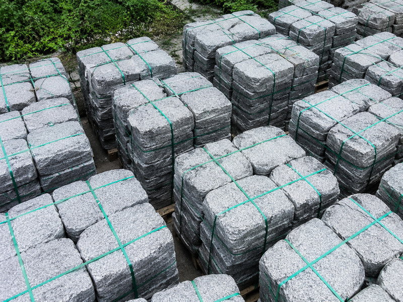 Cut-sized granite stone