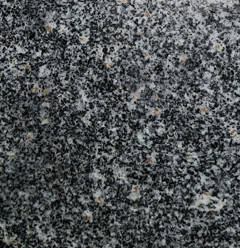 An Lao black granite stone