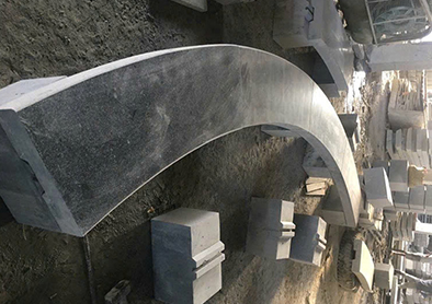 Specially processed granite stone