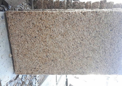 Specially processed granite stone