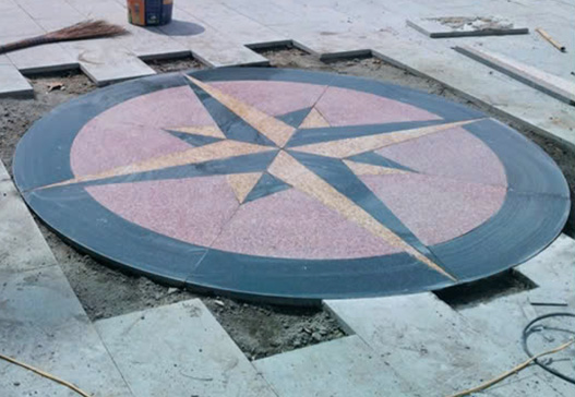 Installation of Granite on Tran Hung Dao Street, Quy Nhon