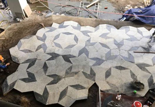 Stone Work for the Saigon Quy Nhon Hotel Lobby