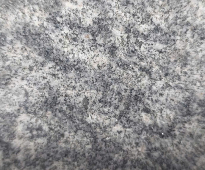 Black granite stone
