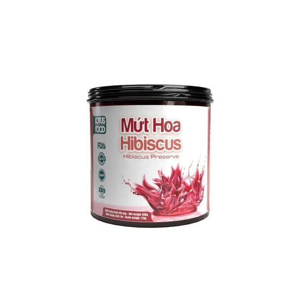 Hibiscus flower jam