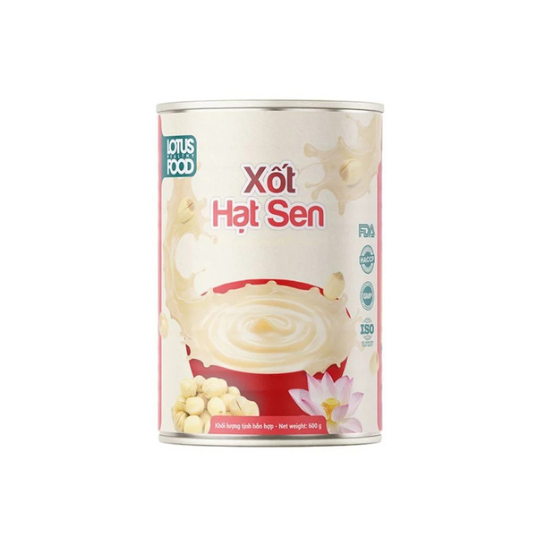Lotus seed topping sauce