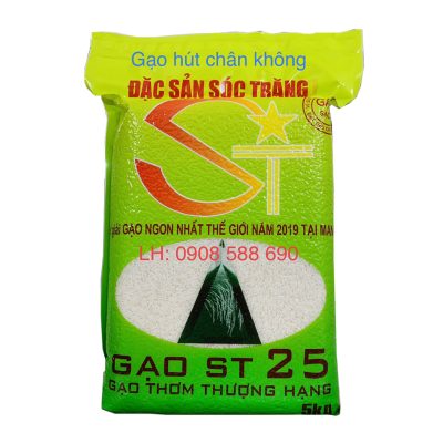 Vacuum ST25 rice