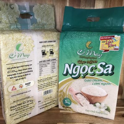 Ngoc Sa shrimp-field rice