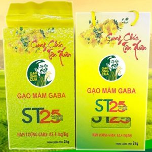 Ong Cua Gaba ST25 germinated rice