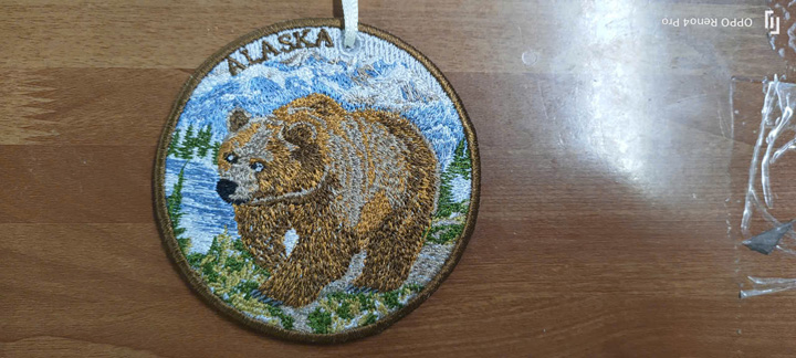 Computerized embroidery product