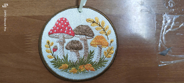 Computerized embroidery product