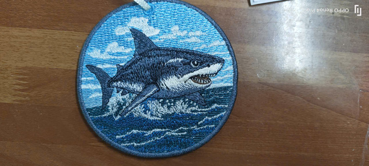 Computerized embroidery product