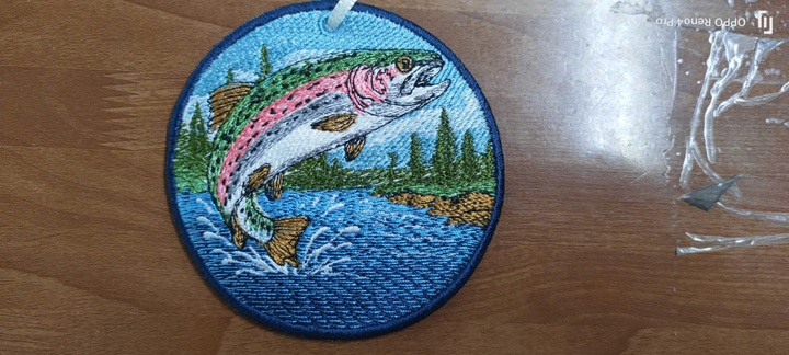 Computerized embroidery product