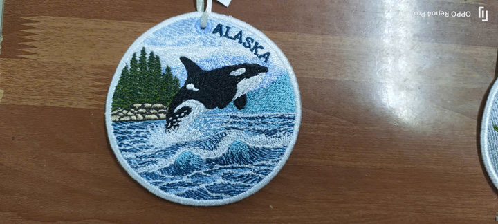 Computerized embroidery product