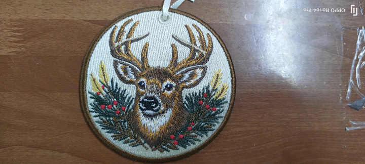 Computerized embroidery product