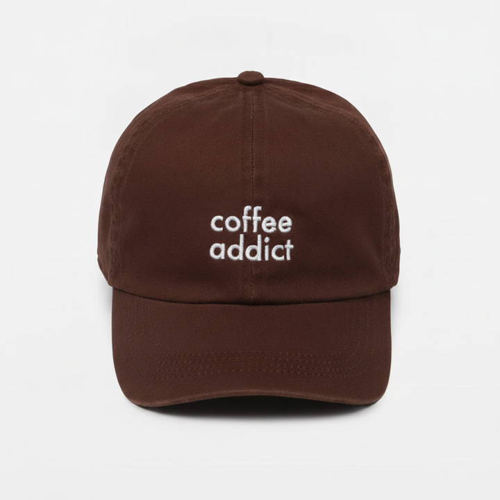Coffee Addict Embroidered Dad Hat