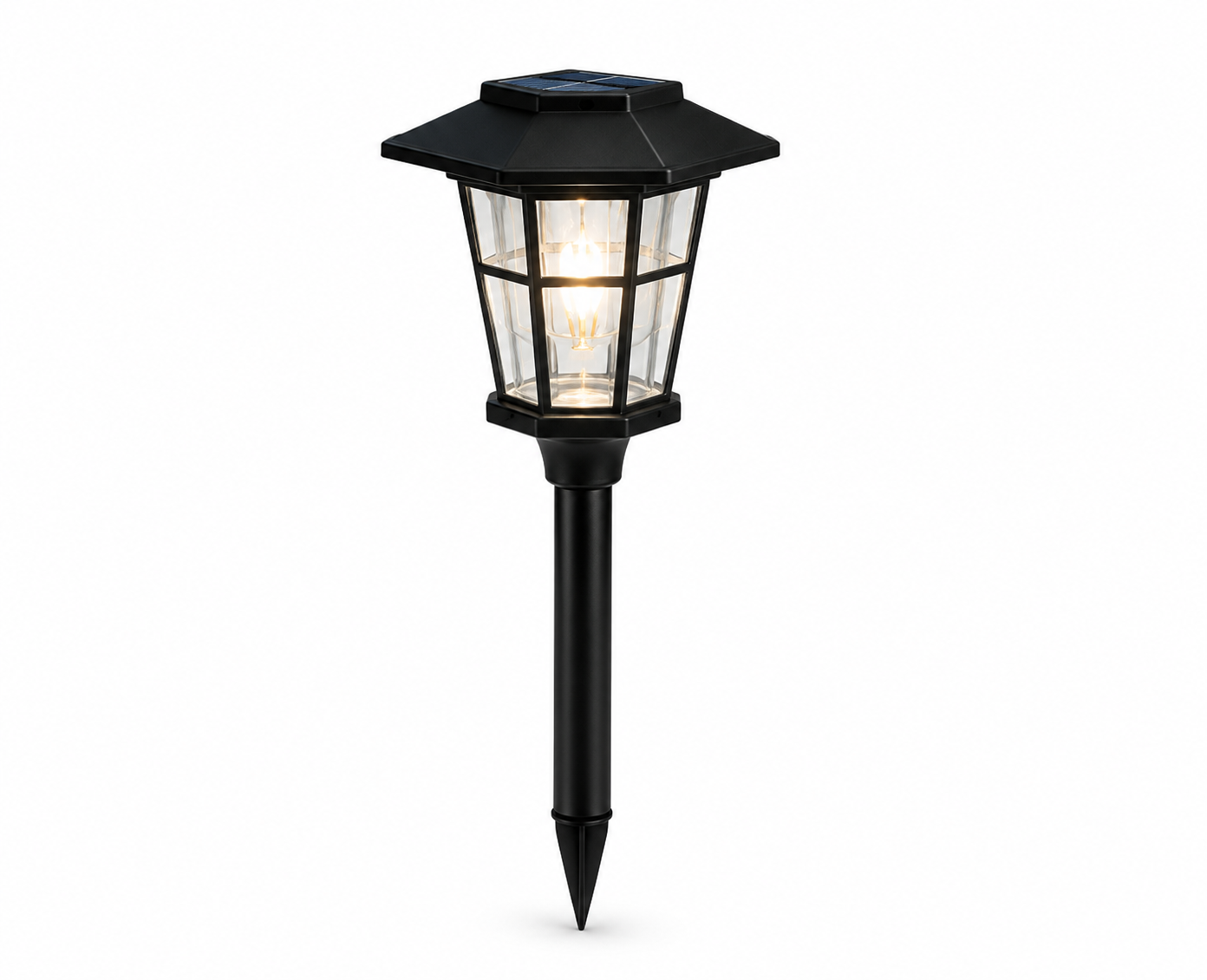 Solar garden stake light