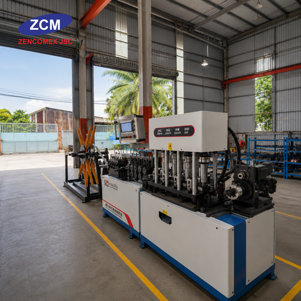 Steel processing machine