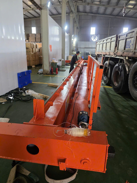 5-ton double girder overhead crane, 13m span