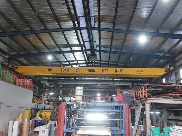 Double girder overhead crane