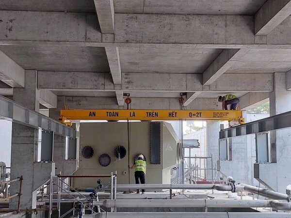Single girder overhead crane