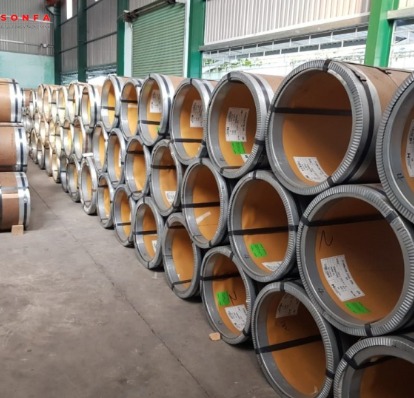 Stainless steel coil