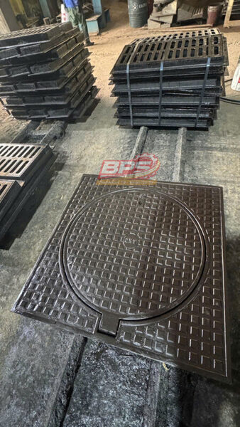 Ductile iron and composite manhole covers
