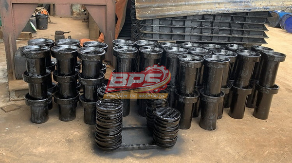 Cast iron bridge drainage pipes