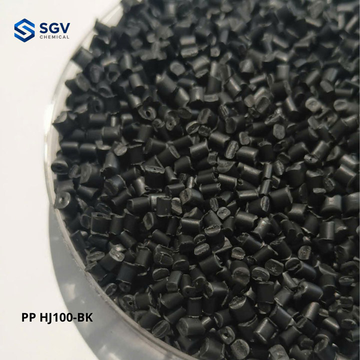 PP HJ100-BK plastic granules