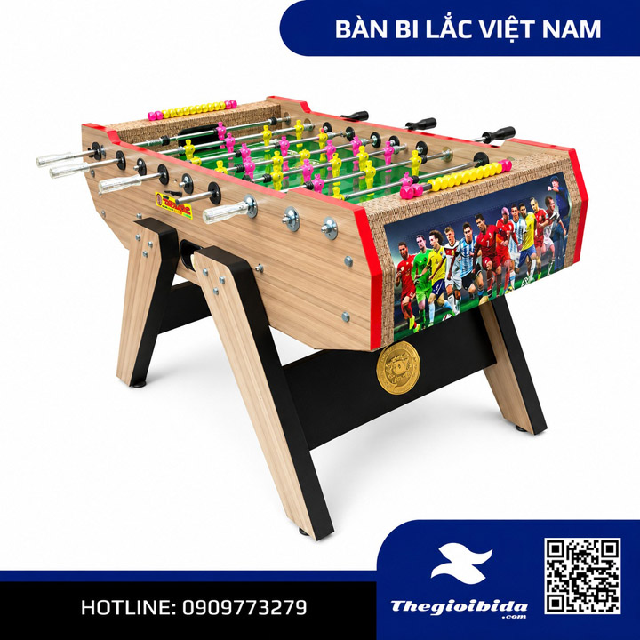 Vietnam Foosball Table – Light Wood
