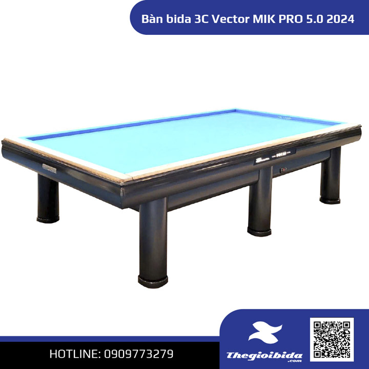 Vector MIK PRO 5.0 Three-Cushion Carom Table 2024