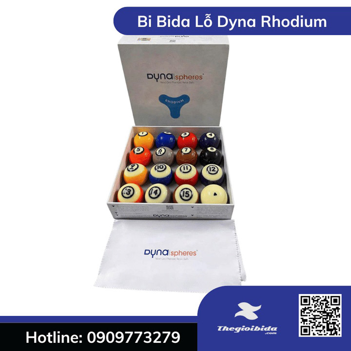 Dyna Rhodium Pool Balls