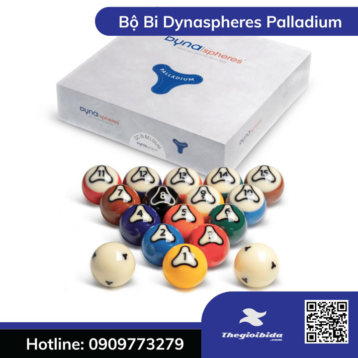 Dynaspheres Palladium Pool Balls