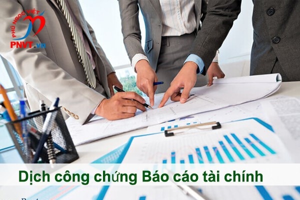 Financial report translation