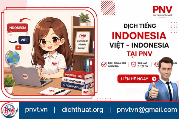 Indonesian translation service