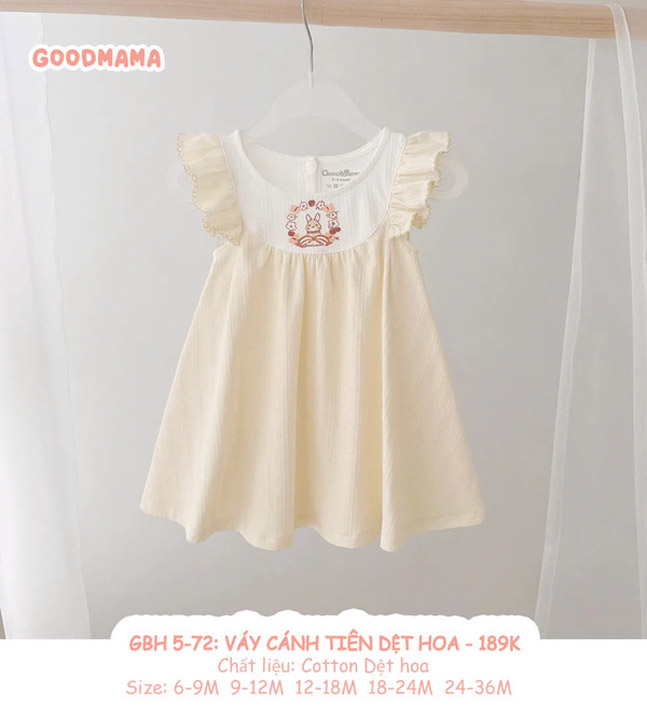 Floral fairy-wing dress GBH5-72