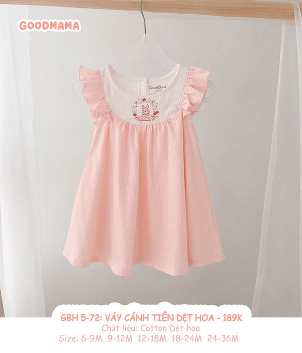 Floral fairy-wing dress GBH5-72