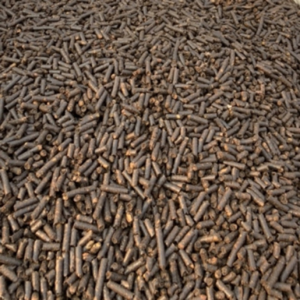 Cashew shell waste pellet