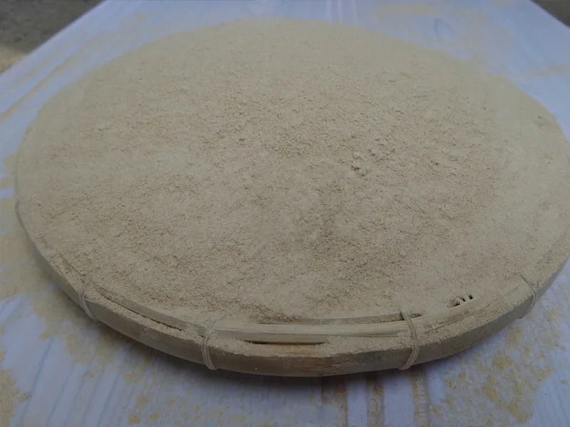 Ground rice husk