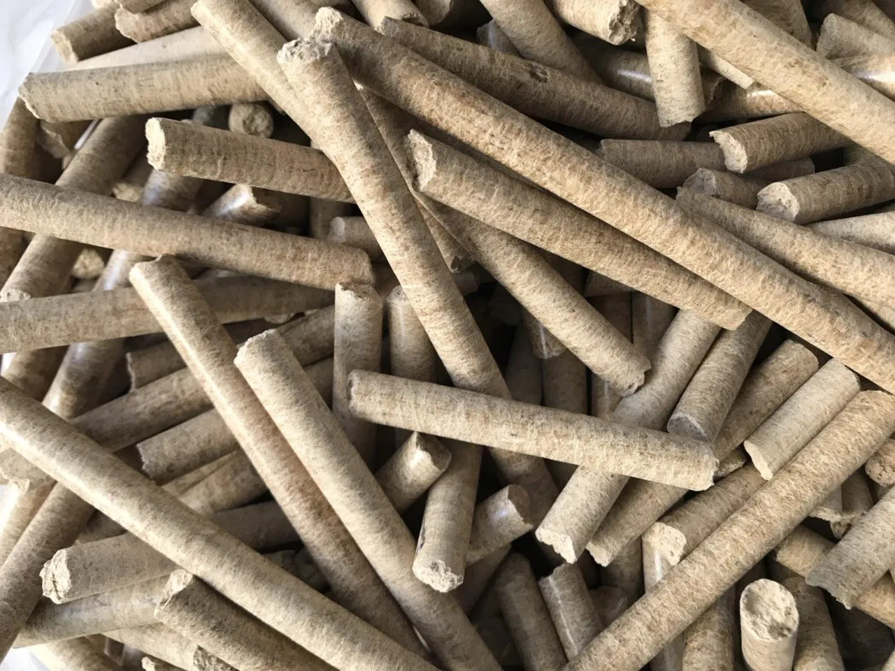 Rice husk pellet