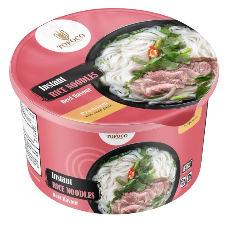 Instant beef pho