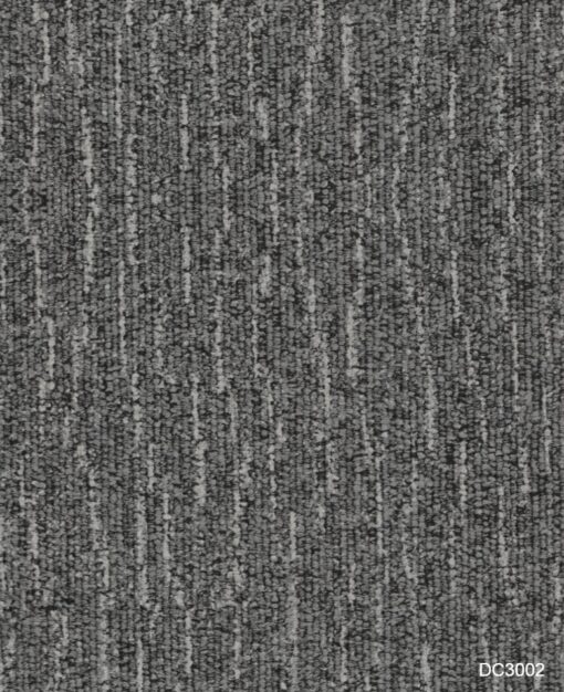 Carpet-look vinyl flooring