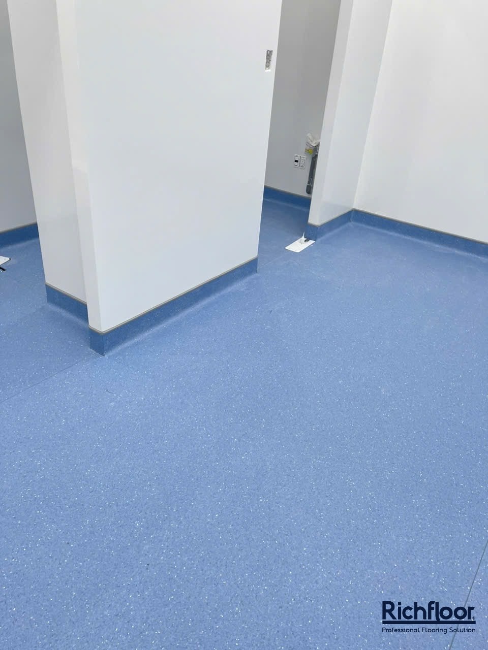 Hospital vinyl flooring