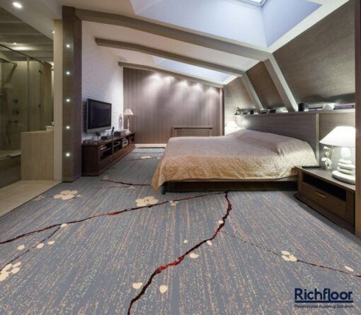 Printed nylon carpet
