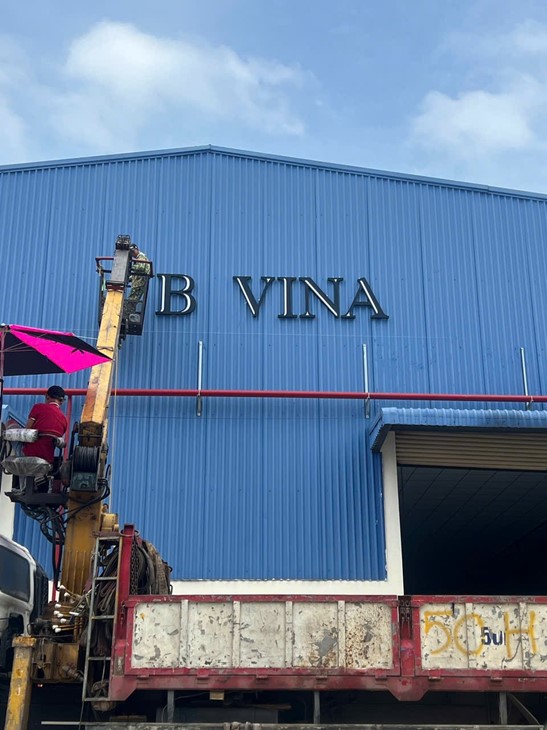 Factory signage