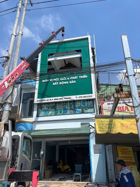 Storefront sign