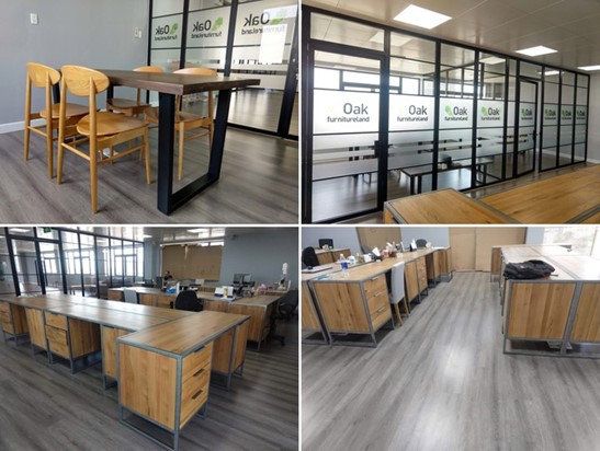 Client reception area renovation